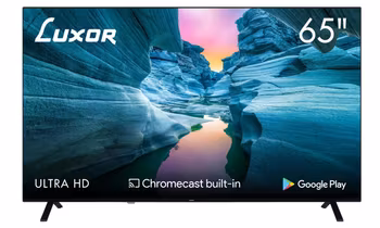 Luxor 65" LX6540UHD Flat TV – Imponerande 4K UHD-upplevelse i en Elegant och Tunn Design