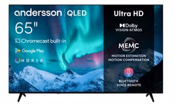 Andersson 65 "QLED6550UHD – Skarp 4K UHD QLED Smart TV med Fantastisk Bildkvalitet