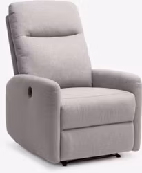 VONSILD Reclinerfåtölj – Elektrisk Justerbar Komfort i Ljusgrå Design