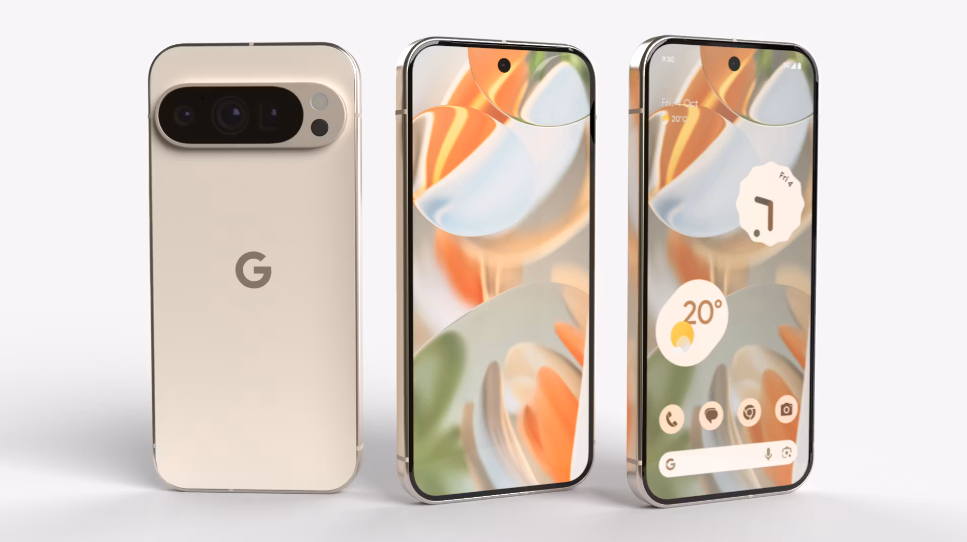 Google Pixel 9 128GB och 256GB – Porcelain
