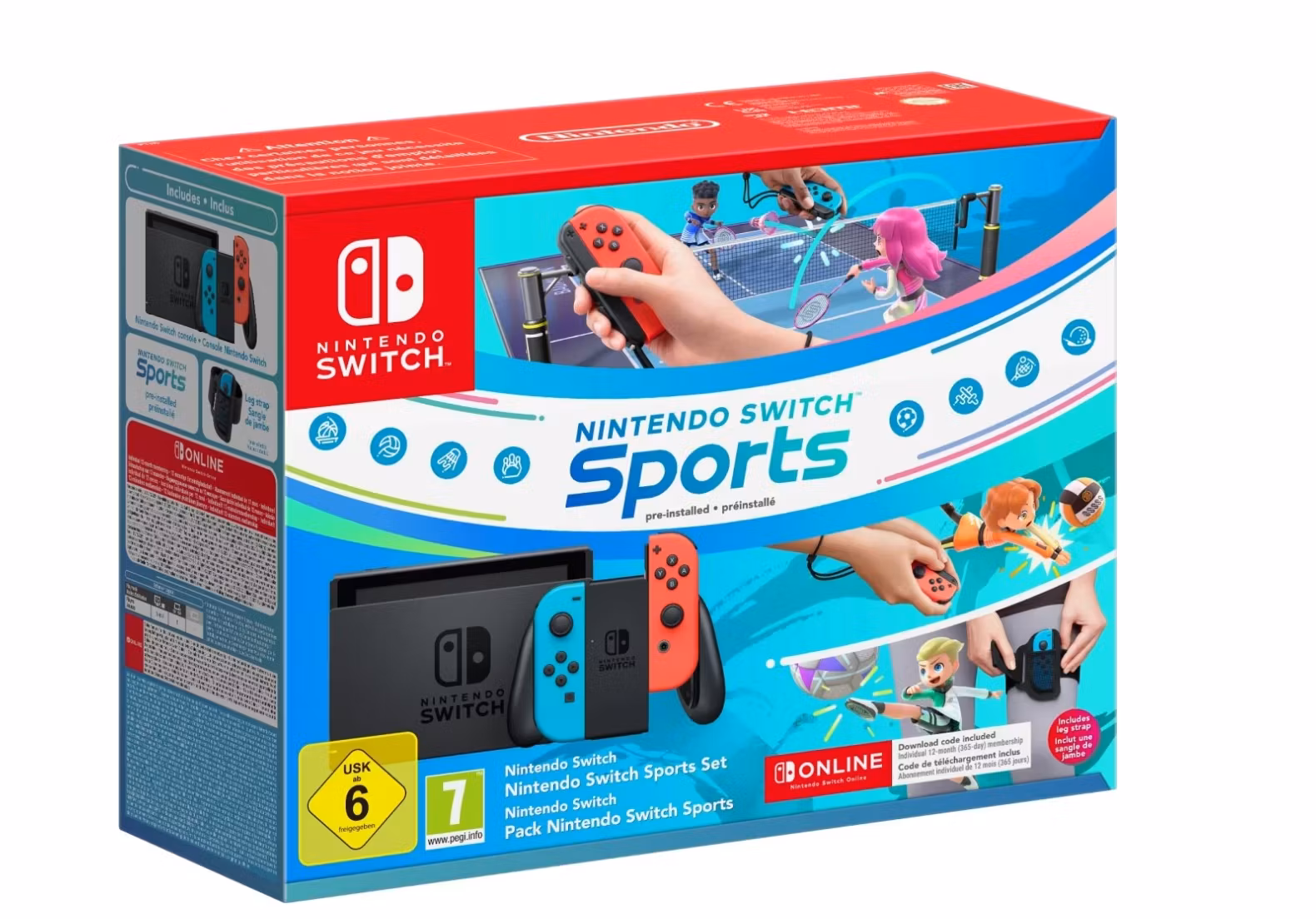Nintendo Switch Paket – Upplev spelglädjen med Nintendo Switch Sports!