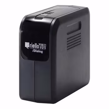 Riello iDialog IDG 600 – 600 VA Interaktiv UPS, Tyst Drift & 7 Minuters Backup