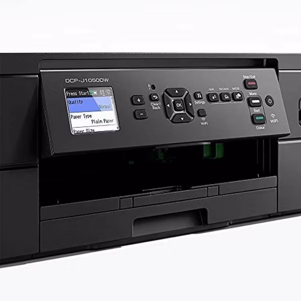 Brother DCP-J1050DWRE1 Multifunktionsskrivare – A4 Utskrift, Scanning & Kopiering med Wi-Fi & Automatisk Duplex