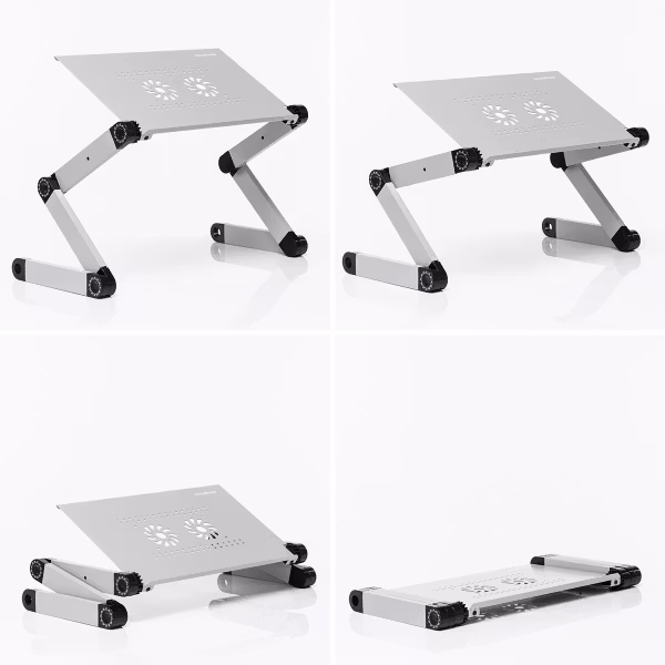 Omnible InnovaGoods Justerbart Laptop-bord – Flera Höjd- & Vinkelpositioner för Ergonomisk Arbetsplats
