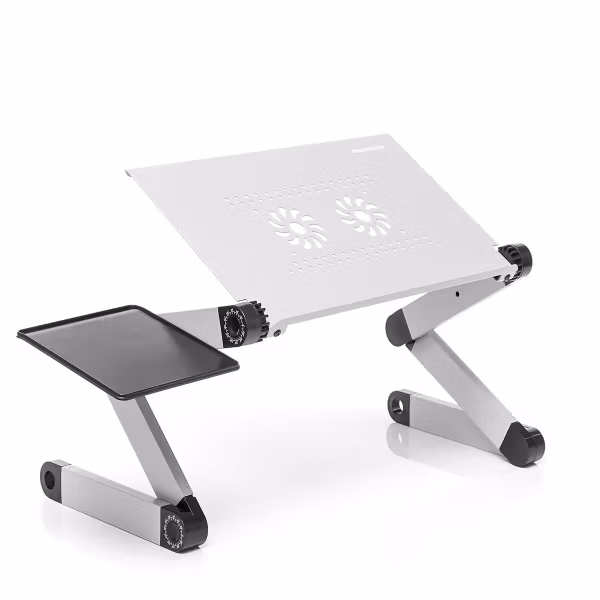 Omnible InnovaGoods Justerbart Laptop-bord – Flera Höjd- & Vinkelpositioner för Ergonomisk Arbetsplats
