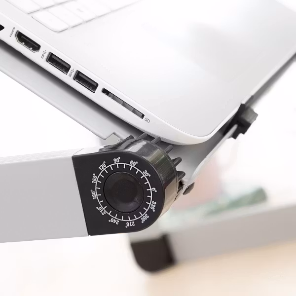 Omnible InnovaGoods Justerbart Laptop-bord – Flera Höjd- & Vinkelpositioner för Ergonomisk Arbetsplats