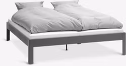 KILDEN Sängram 180×200 cm – Mörkgrå & Modern Stil med Robust Metallram