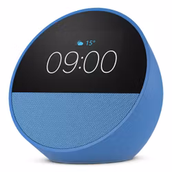 Amazon Echo Spot B0C2RSJHS6 – Portabel Blå Smart Högtalare med 2,8″ Pekskärm & Alexa