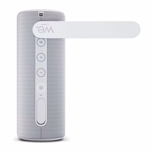 Loewe Bluetooth Högtalare 40 W – Stänktålig & Stilren i Silvrig Grå med 15 timmars Speltid