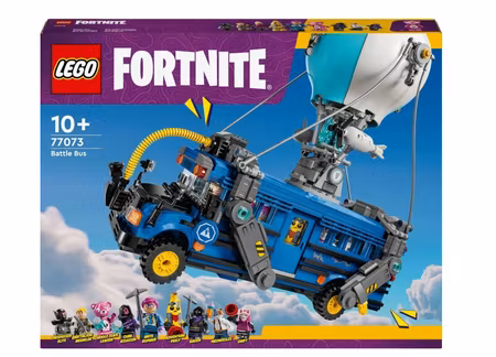 LEGO® Fortnite Battle Bus 77073 – 954 delar & 9 minifigurer för ultimata äventyr