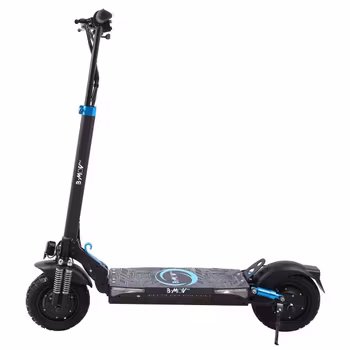 B-Mov Cadaqués Elscooter 500 W – Hopfällbar & Svart med 50 km Räckvidd