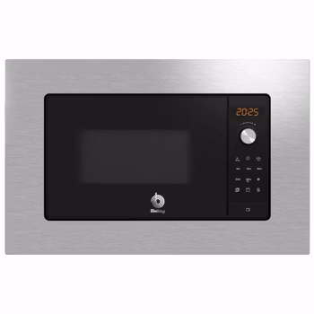 Balay 3CG6142X3 Inbyggd Grillmikrovågsugn – 20 L, 1000 W, Rostfri/Svart Design