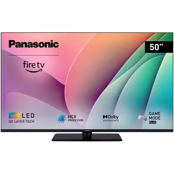 Panasonic TV50W80AEZ – 50″ 4K Ultra HD QLED Smart-TV med HDR & eARC