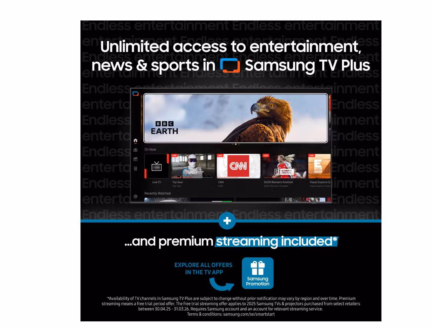 Samsung S95F QD-OLED 55″ & 65″ – 4K UHD OLED Smart-TV med 165 Hz & HDR10+
