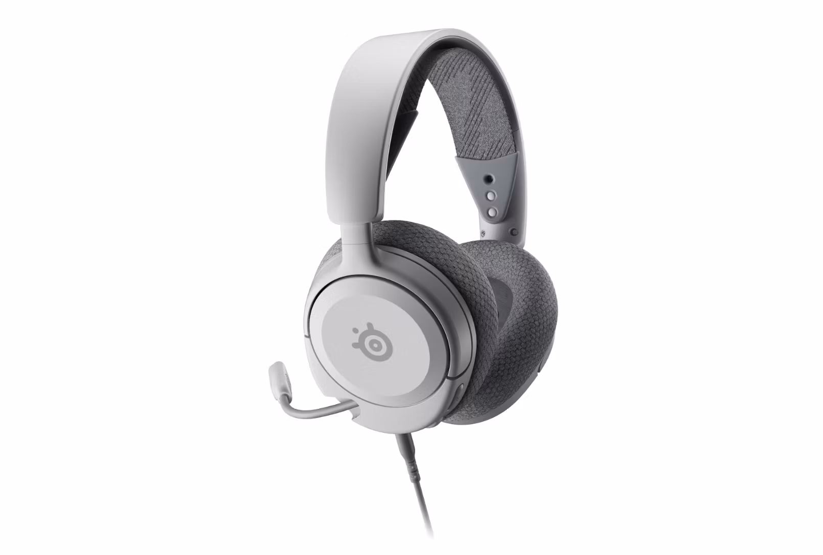 SteelSeries Arctis Nova 1 – Vit Multiformats Gaming-headset med Kristallklart Ljud