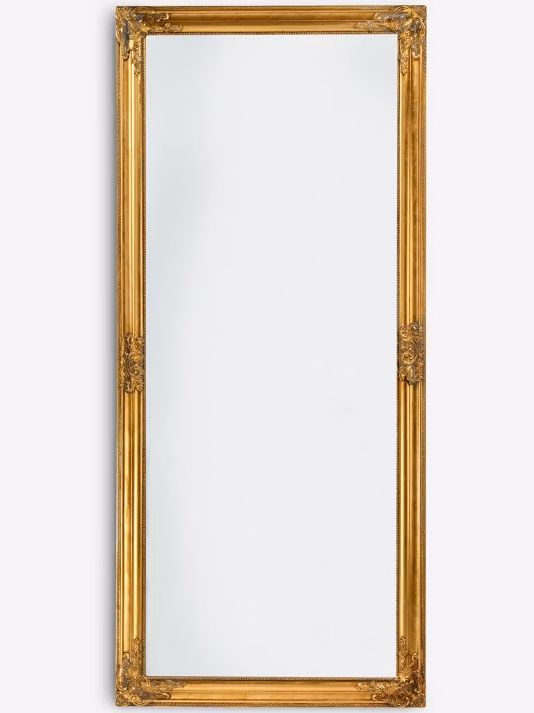 NORDBORG Spegel 72×162 cm – Elegant Väggspegel i Guld