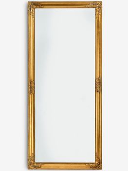 NORDBORG Spegel 72×162 cm – Elegant Väggspegel i Guld