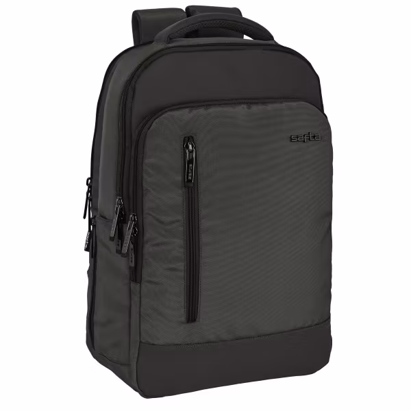 Safta Business Ryggsäck – För Laptop & Surfplatta upp till 15,6" – USB-uttag – Grå