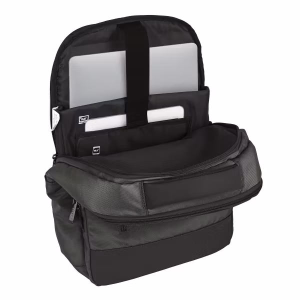 Safta Business Ryggsäck – För Laptop & Surfplatta upp till 15,6" – USB-uttag – Grå