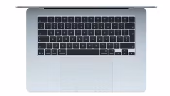 Apple MacBook Air 15" M4 / 256GB / 16GB RAM / 10-kärnor / Himmelsblå