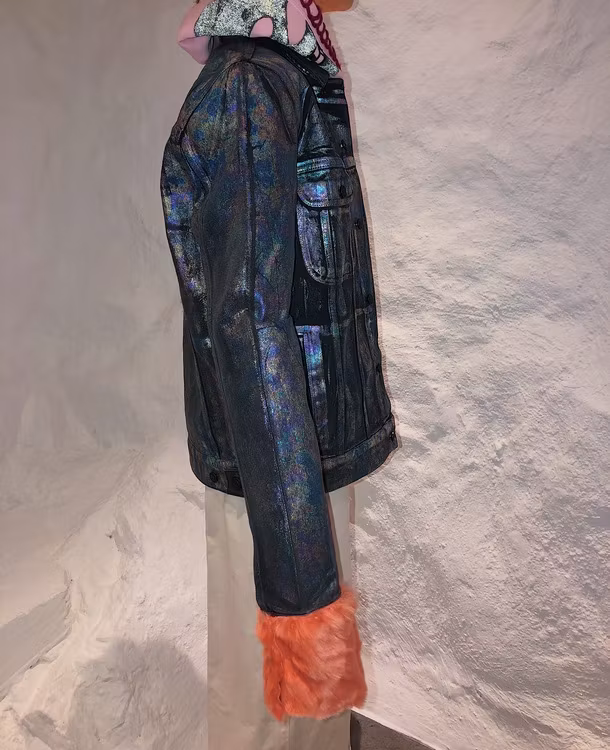 Fur-Ever Denim Jacket