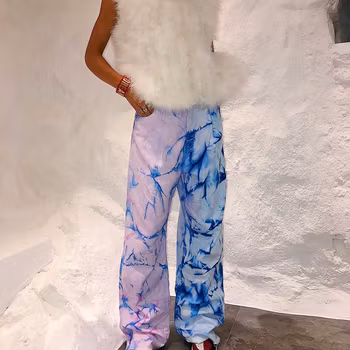 Cotton Candy Circus Wide Leg Jeans