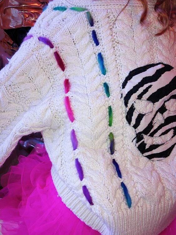 Crazy Grandma vol.1 Knitted Cardigan