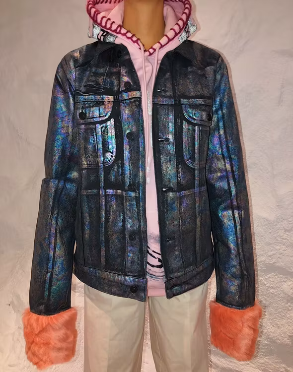 Fur-Ever Denim Jacket