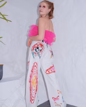 Pretty Dead Wide Leg Jeans