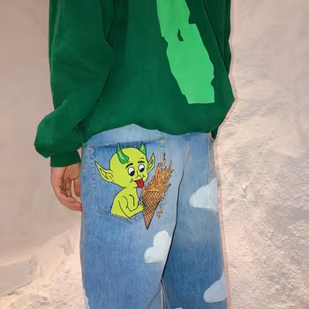 Hot Ass Hell Jeans, Green Devil