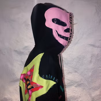 Firework Hoodie, Black