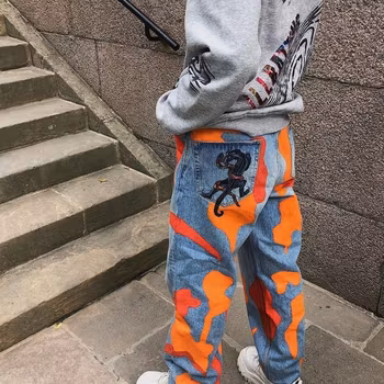 Jungle Fight Straight Leg Jeans