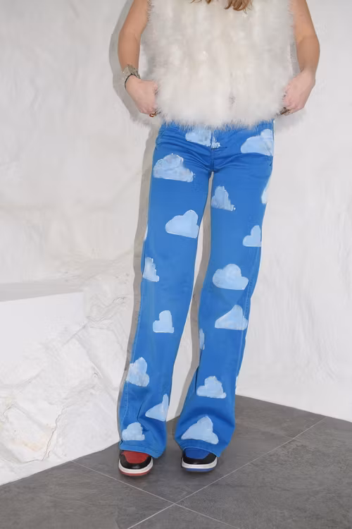 Hot Ass Hell Jeans Blue