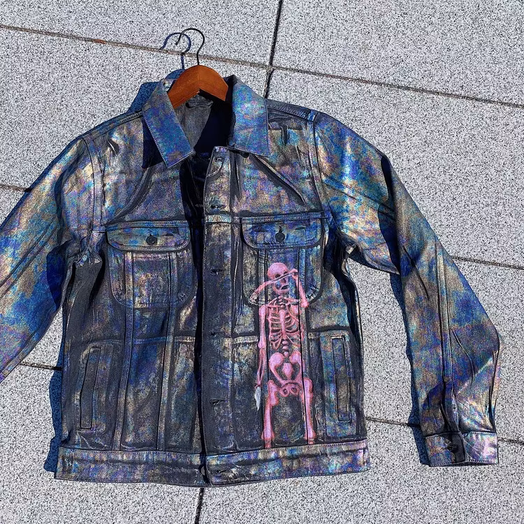 Cry about it, Look hot & Move on Denim Jacket