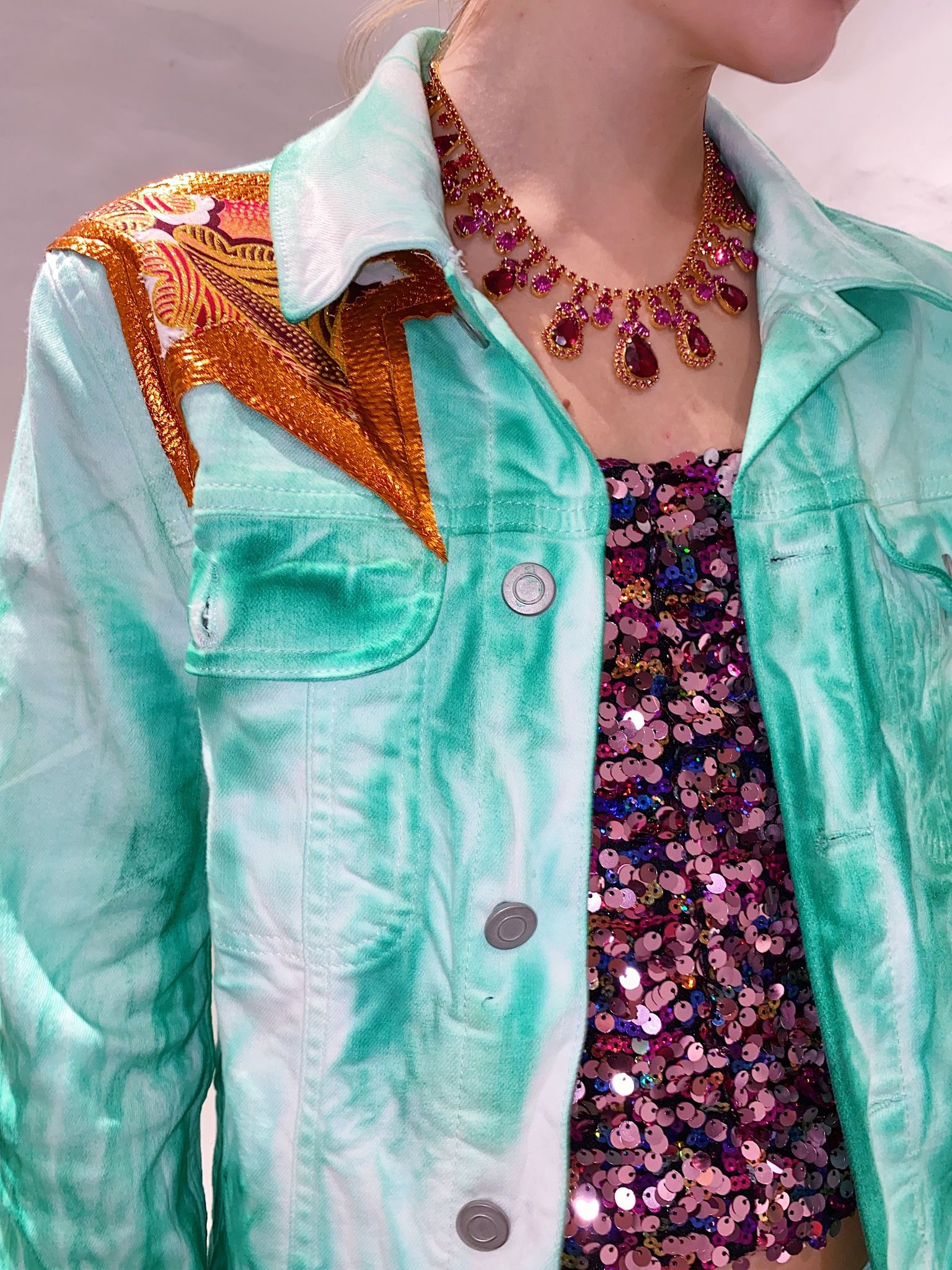 Camoflaged Punkstar Jacket