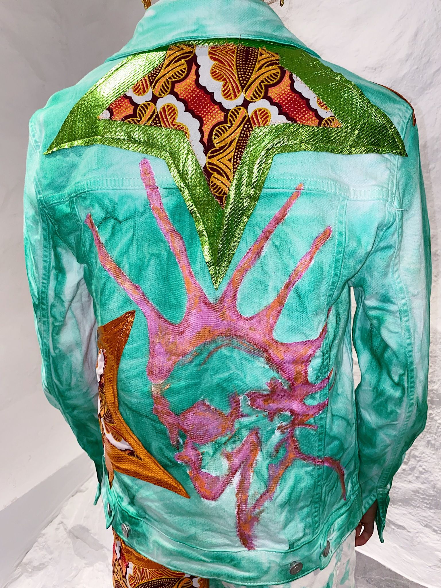 Camoflaged Punkstar Jacket