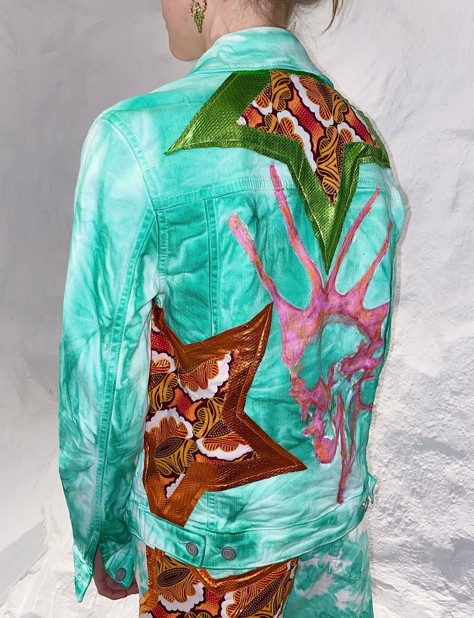 Camoflaged Punkstar Jacket