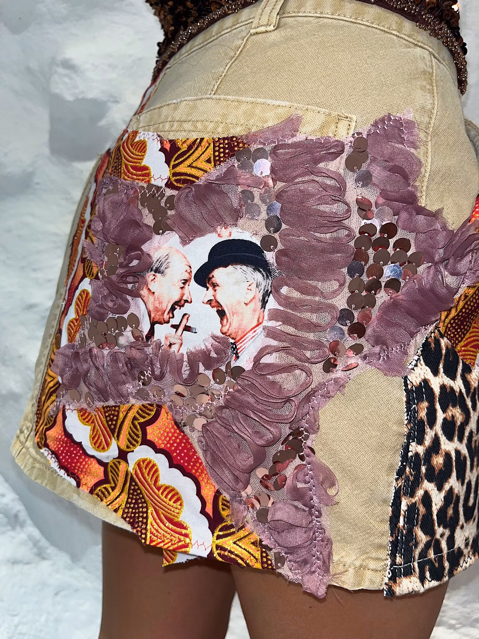Laughing my Ass off Denim skirt