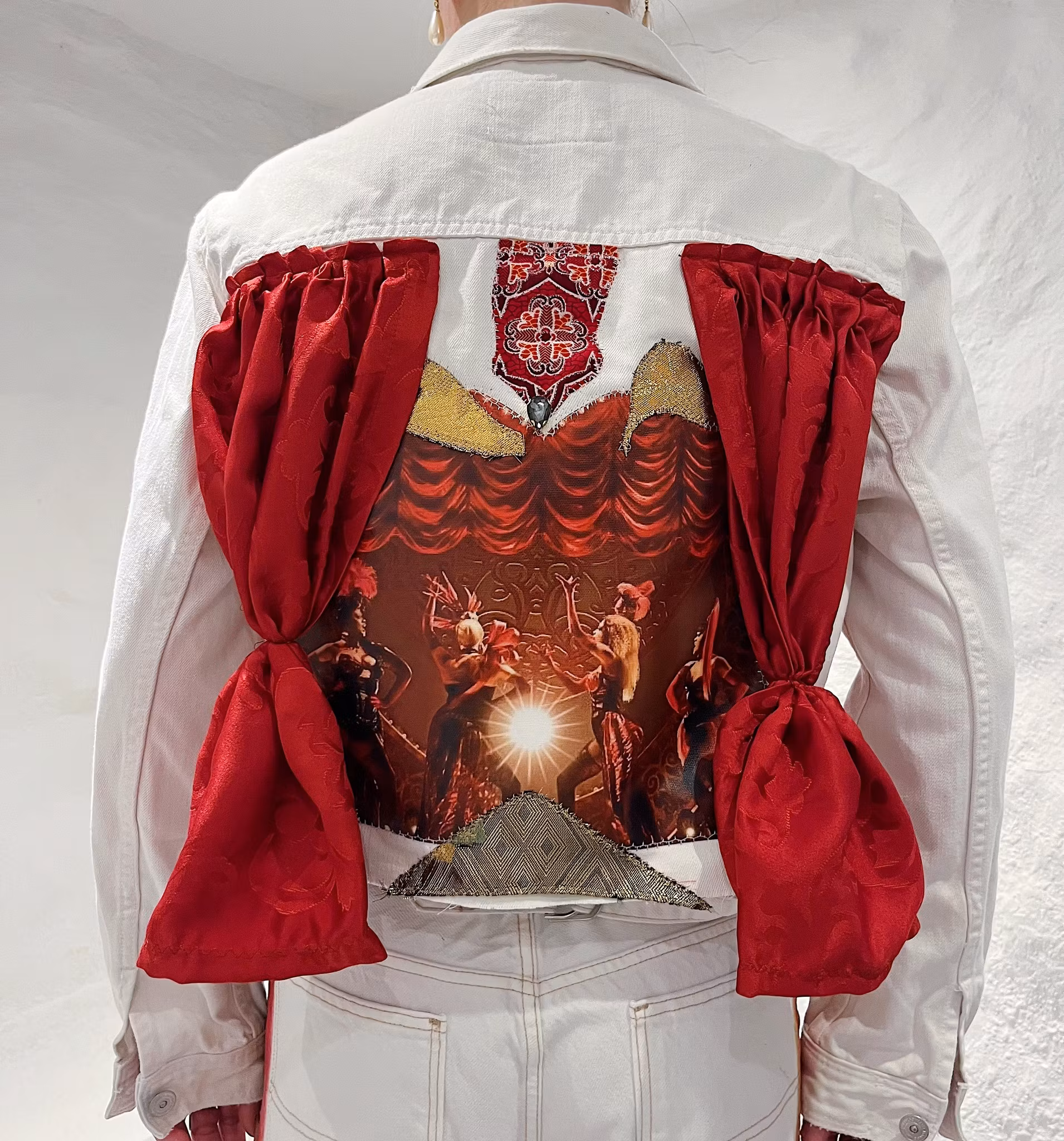The Show Must Go On Jacket White