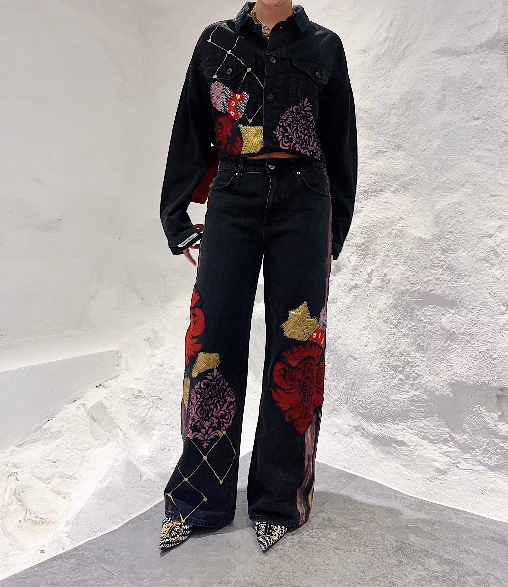 The Show Must Go On Jacket Black