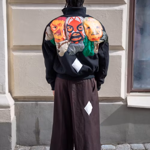 Tap Out Jacket in Black