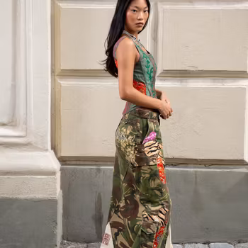 Even My Dog is Iced Out Skirt