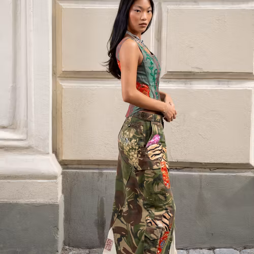 Even My Dog is Iced Out Skirt