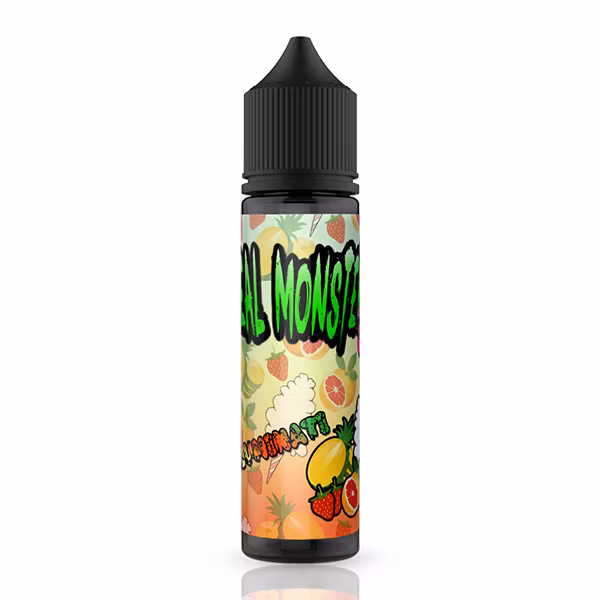ideal monster illiuminati apelsin blodapelsin jordgubbar jordgubbe ananas e-juice shortfill 50ml gorilla v3 mix on order vapemore VapeMore