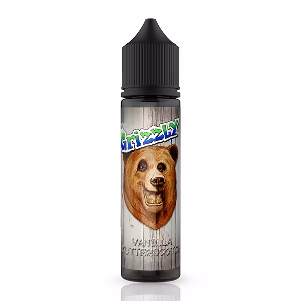 grizzly vanilla butterscotch vaniljkola fudge e-juice shortfill 50ml gorilla v3 vapemore VapeMore