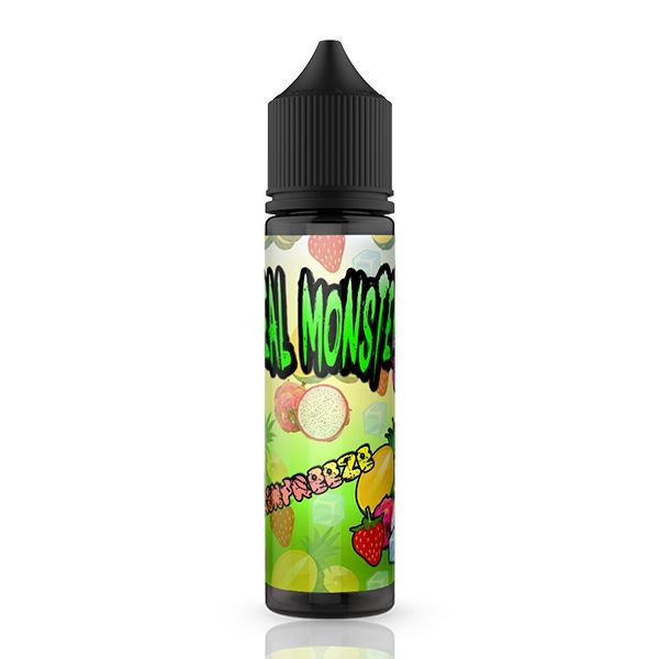 ideal monster brainfreeze jordgubbe tropiska frukter ananas e-juice shortfill 50ml gorilla v3 vapemore VapeMore