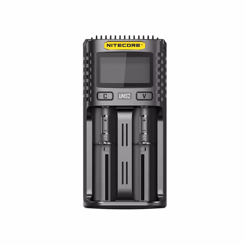 nitecore ums2 batteriladdare Intelligent laddare 18650 10440 14500 16340 17340 18350 16490 18500 26500 26650 20700 21700 1A