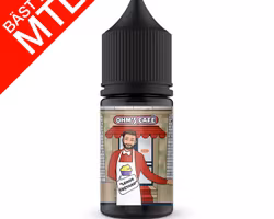 Ohm's Café - Lemon Custard (MTL Version) (Shortfill)