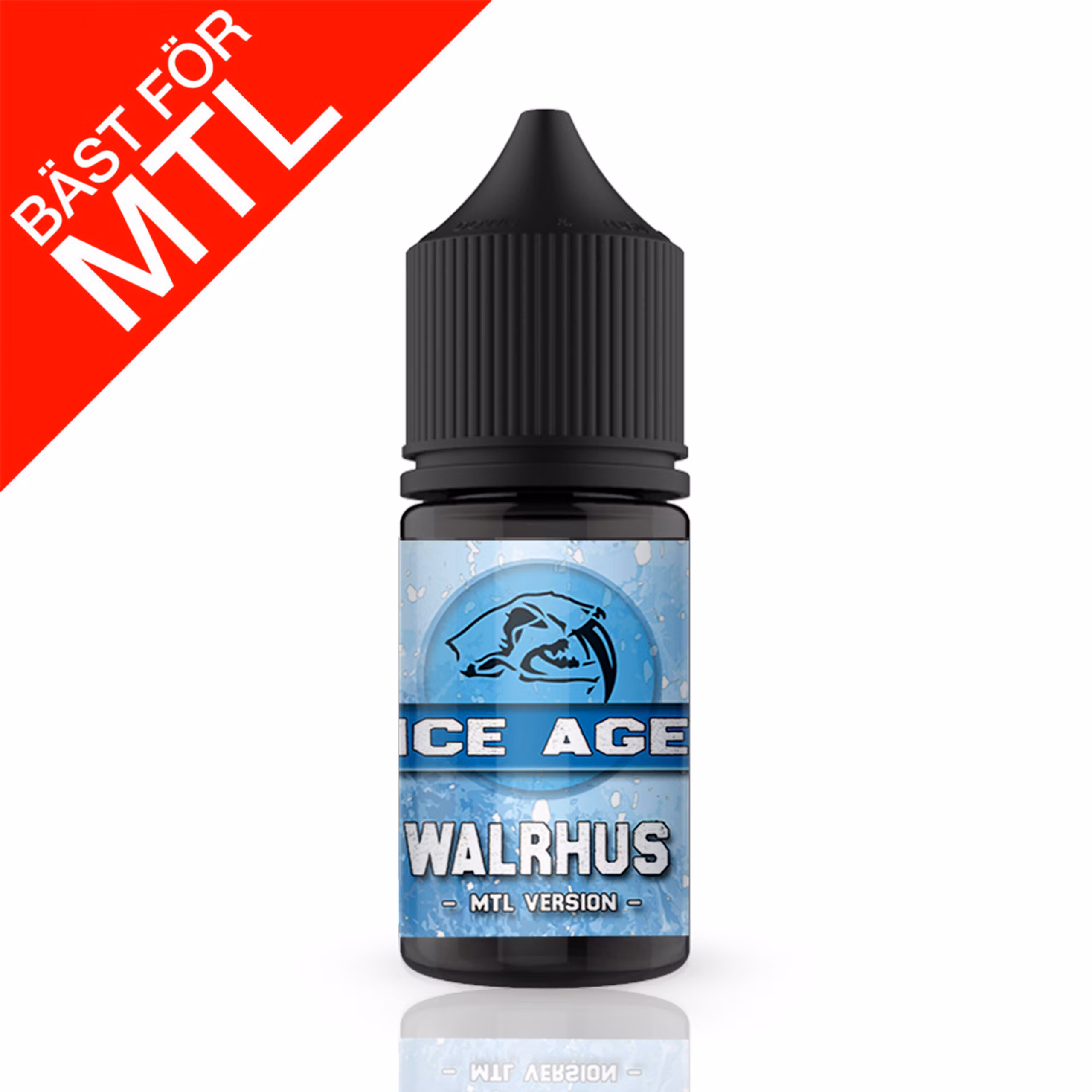 ice age walrhus vinbär cooling e-juice shortfill 30ml mtl 10ml gorilla v3 vapemore VapeMore