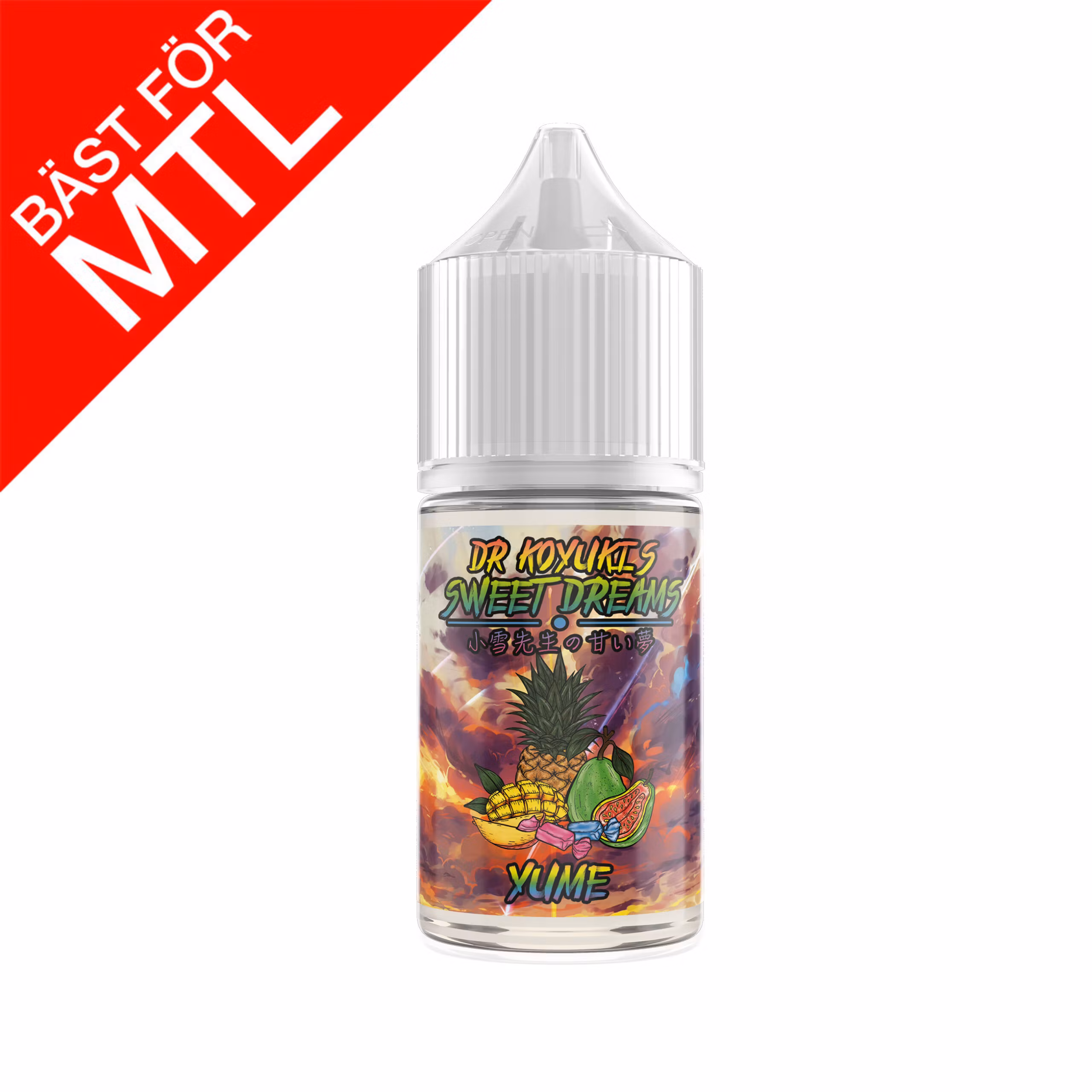 Dr Koyuki sweet dreams godis yume guava mango ananas Shortfill 10ml 30ml mtl vape vejp vapemore mtl